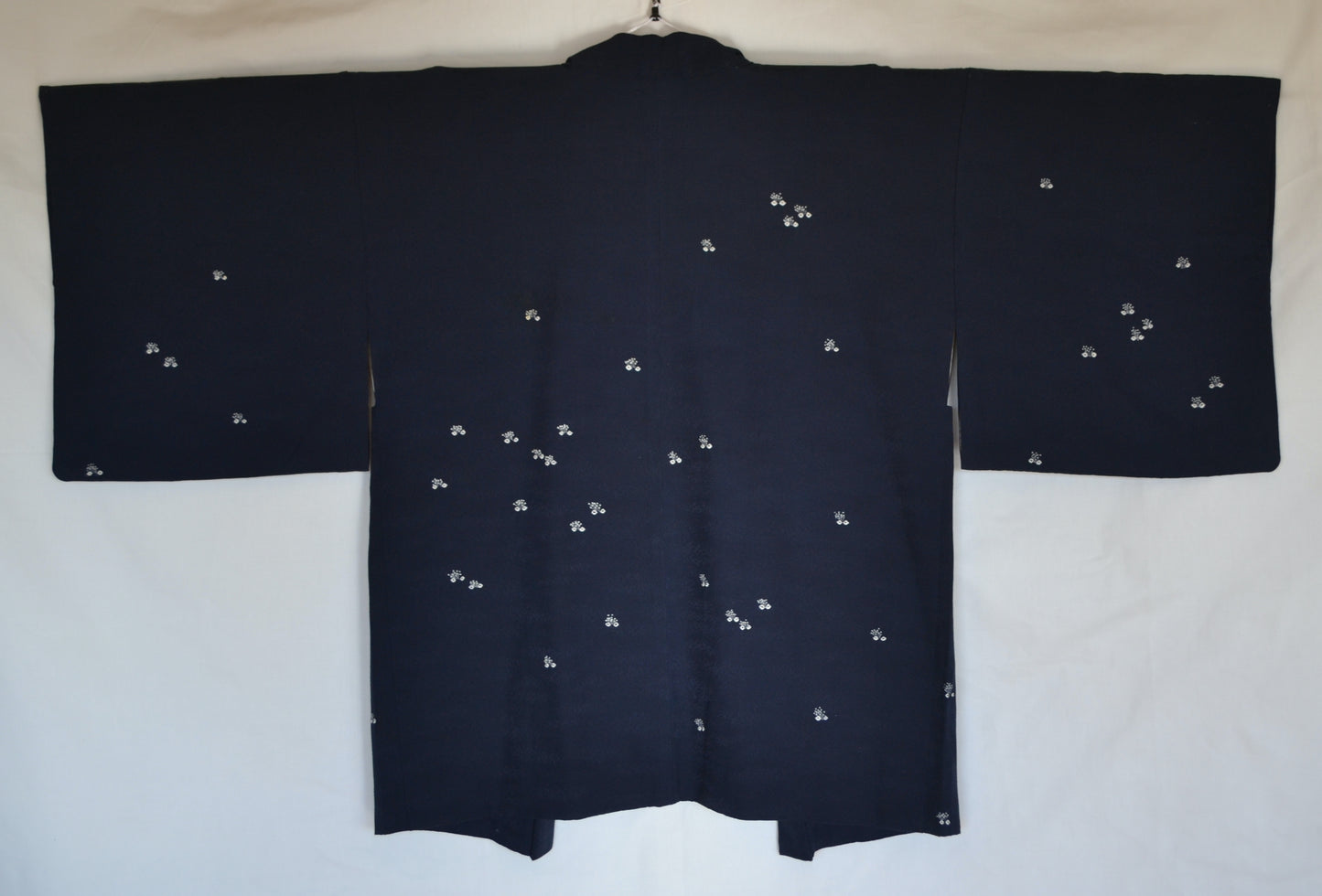 Haori Femme Vintage €89.50 - tissu d'été, bleu marine - 0001