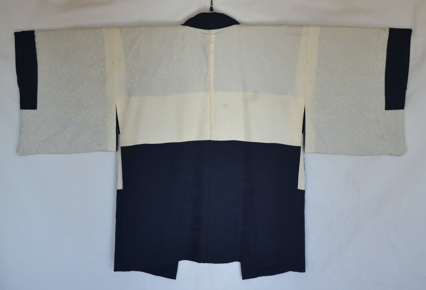Haori Femme Vintage €89.50 - tissu d'été, bleu marine - 0001