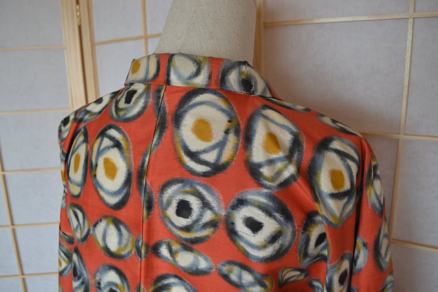 Haori Femme Vintage €89.50 - fleur, rouge - 0010