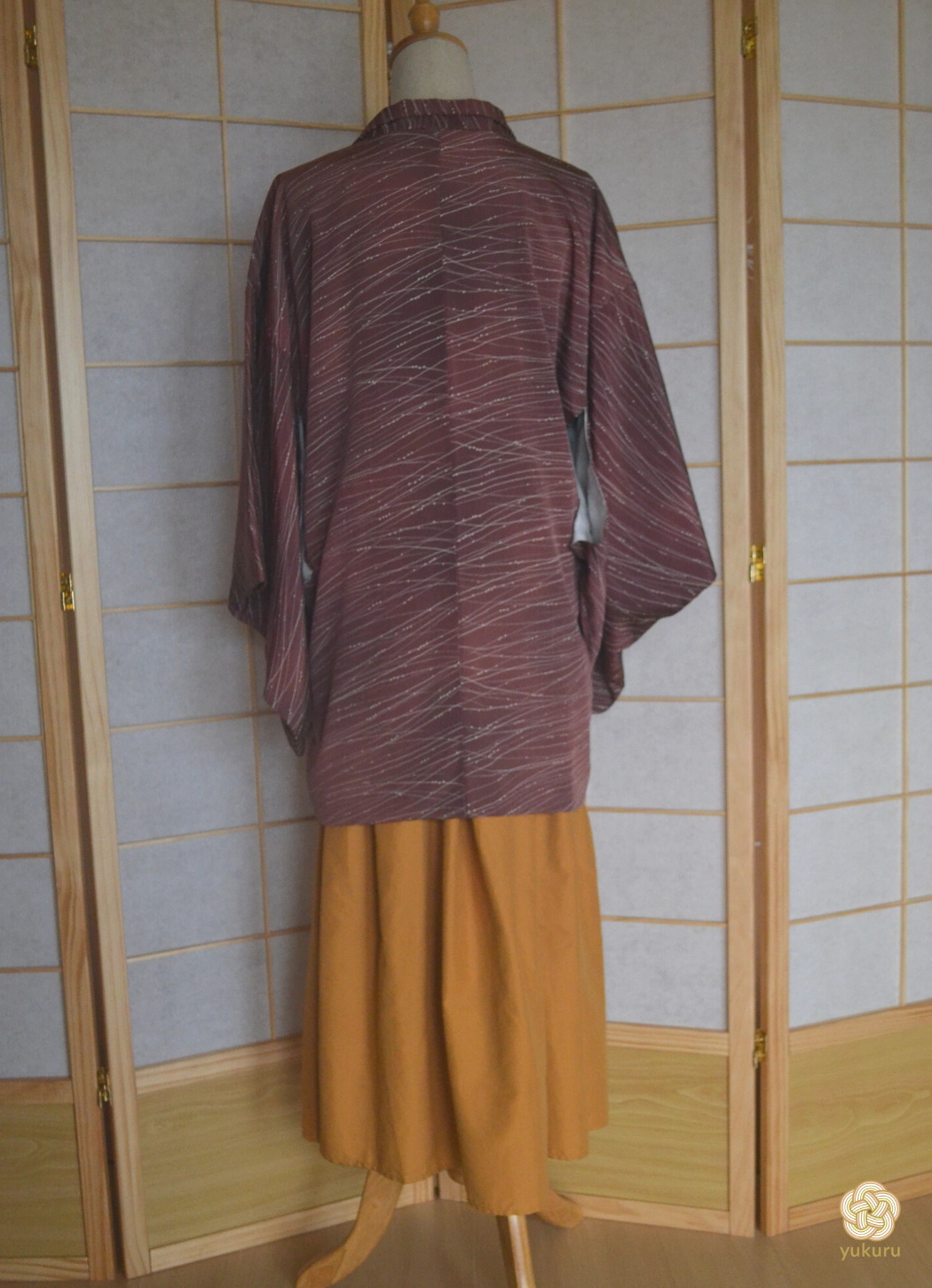 Haori Femme Vintage €76.90 - matsuba, bordeaux - 0019