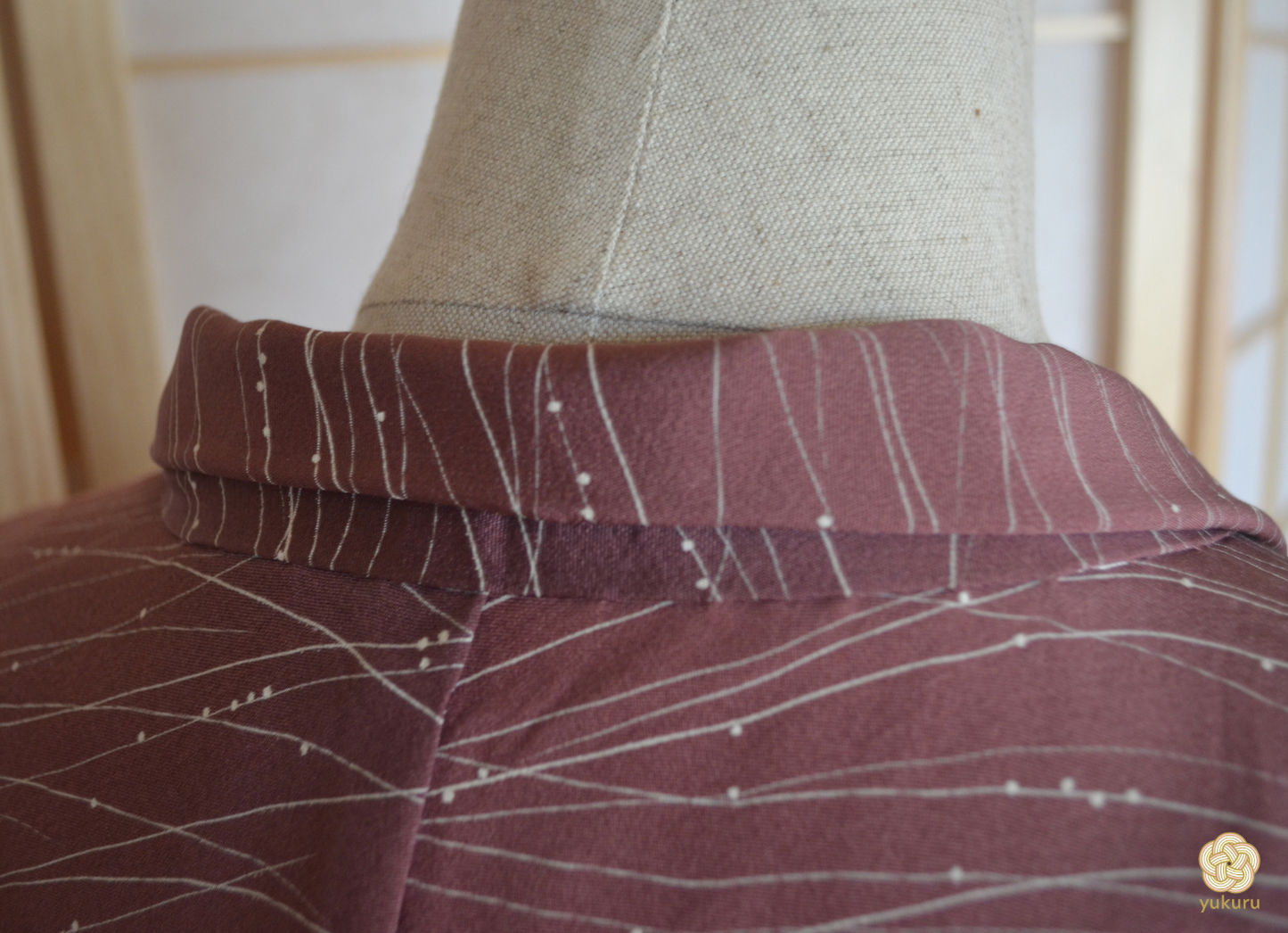 Haori Femme Vintage €76.90 - matsuba, bordeaux - 0019