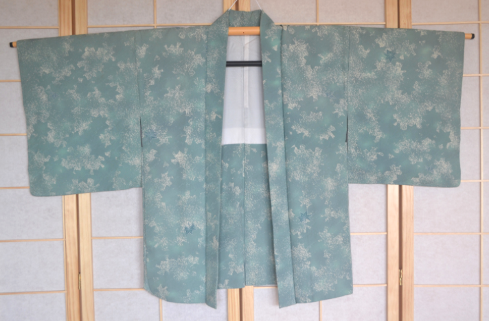 Haori Femme Vintage €95.50 - érable blanc(momiji), bleu - 0013