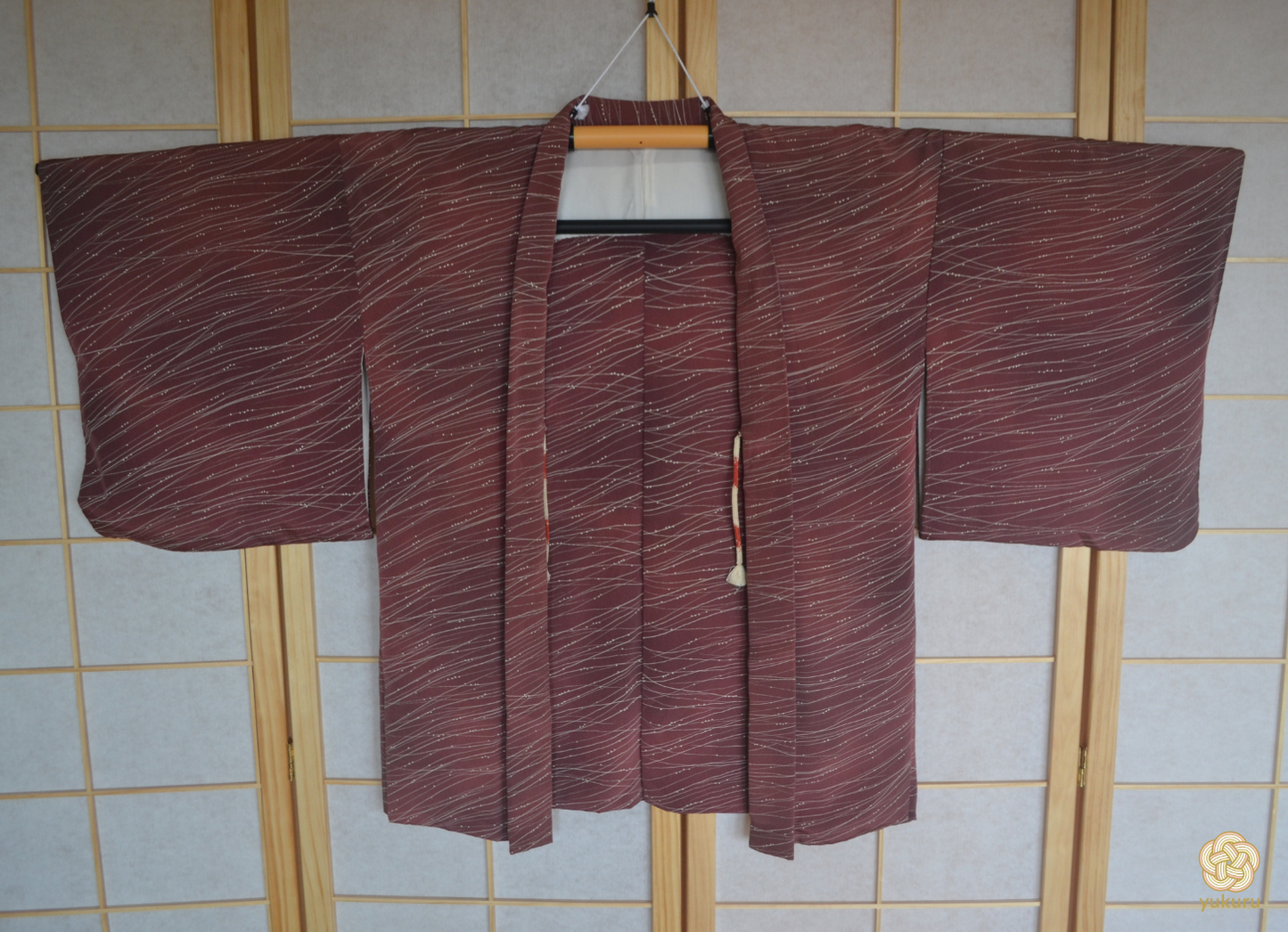 Haori Femme Vintage €76.90 - matsuba, bordeaux - 0019