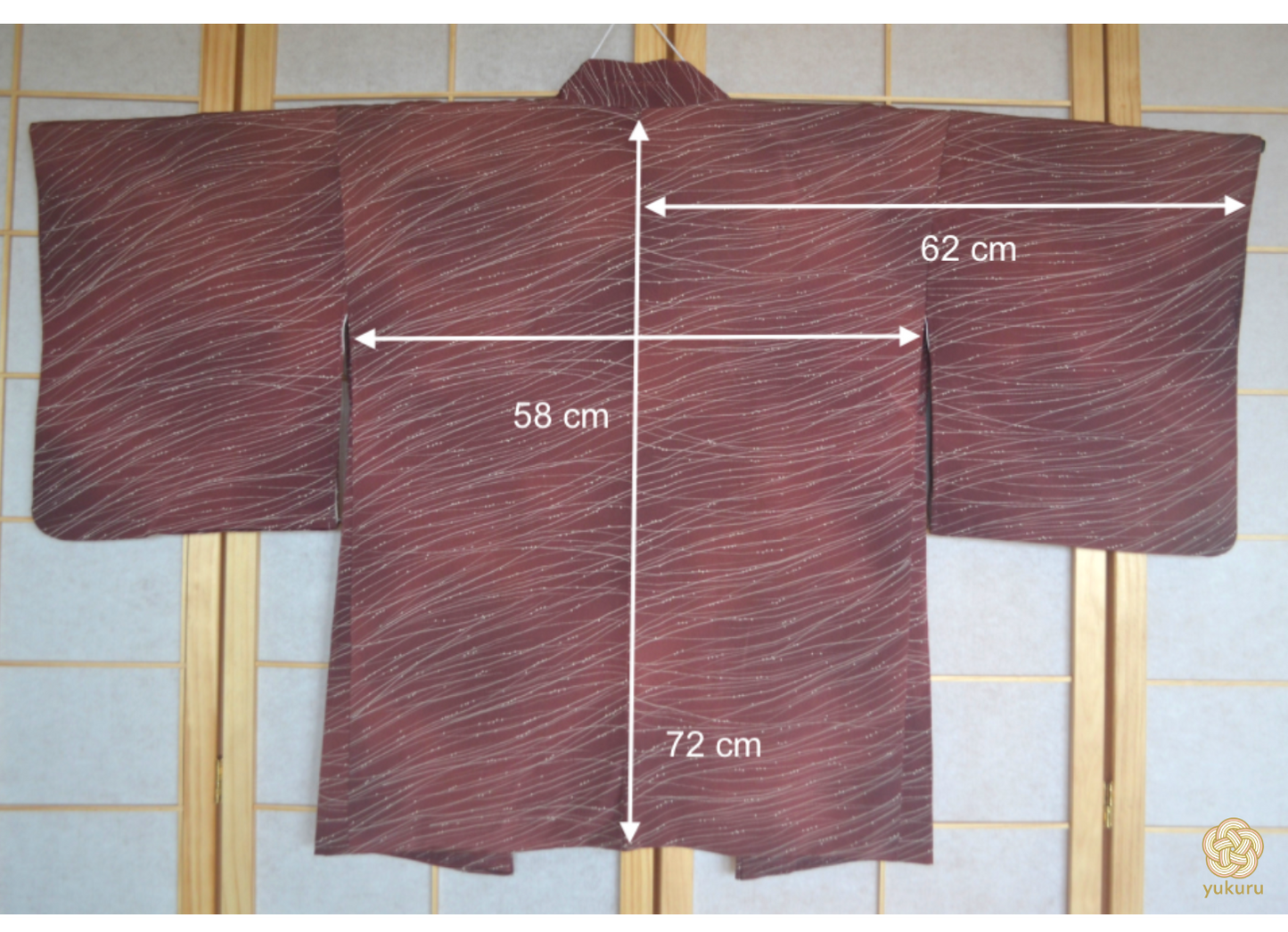 Haori Femme Vintage €76.90 - matsuba, bordeaux - 0019