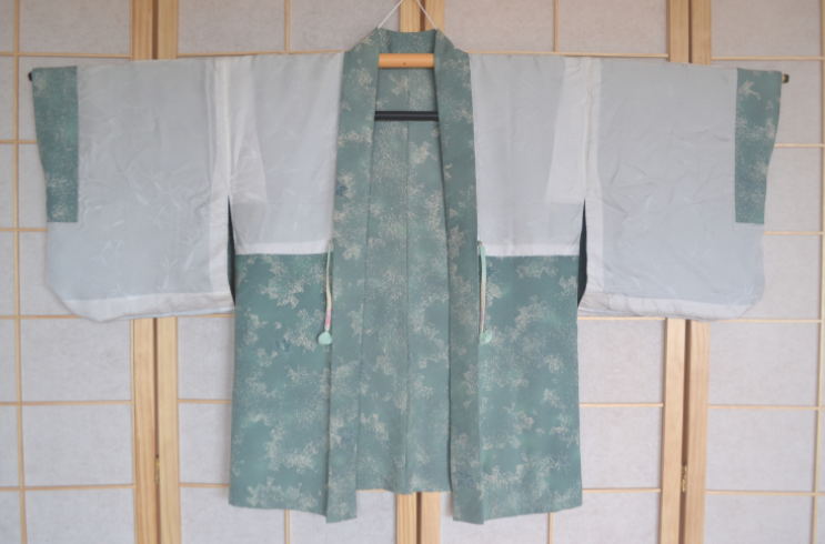 Haori Femme Vintage €95.50 - érable blanc(momiji), bleu - 0013