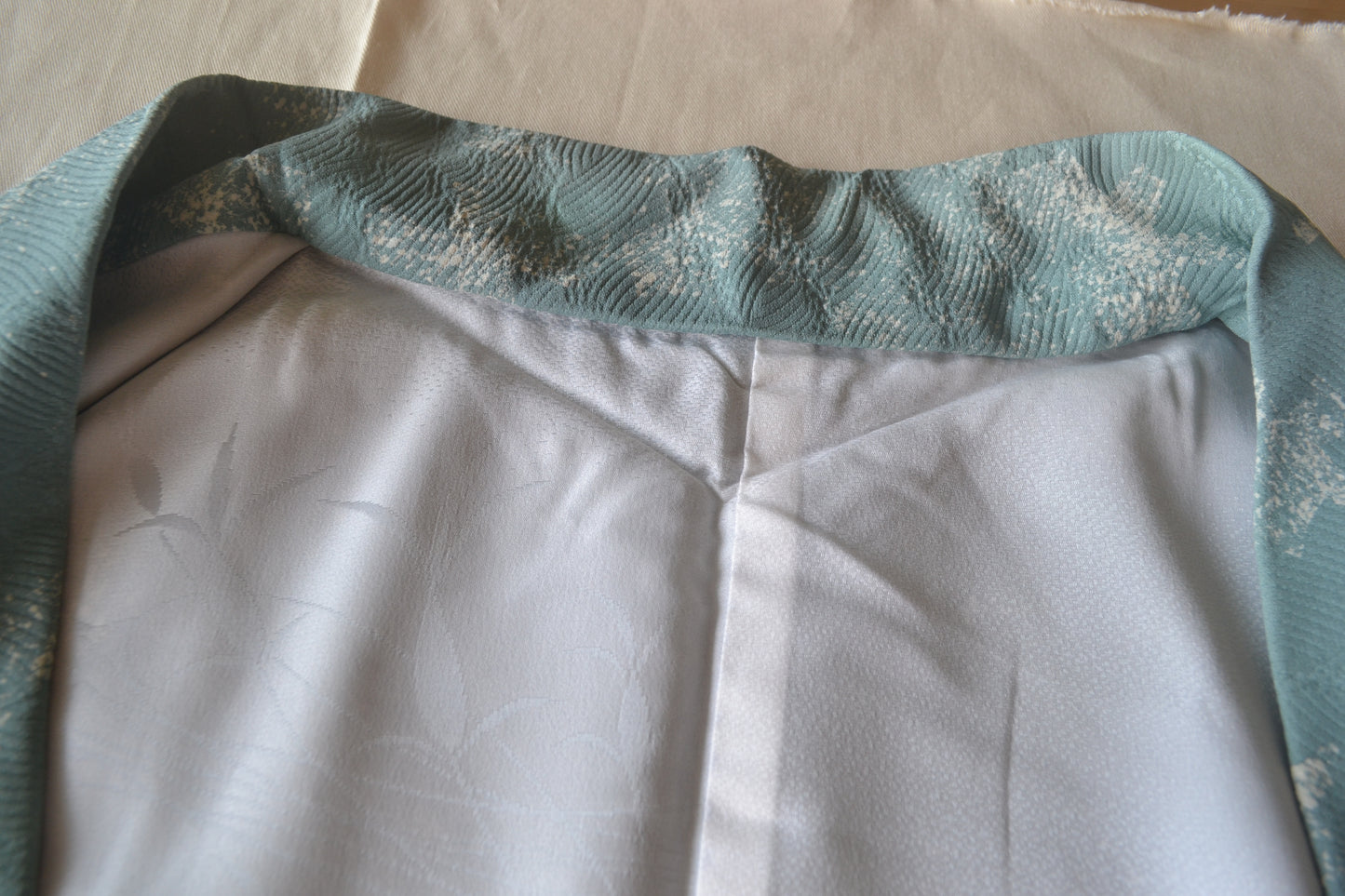 Haori Femme Vintage €95.50 - érable blanc(momiji), bleu - 0013