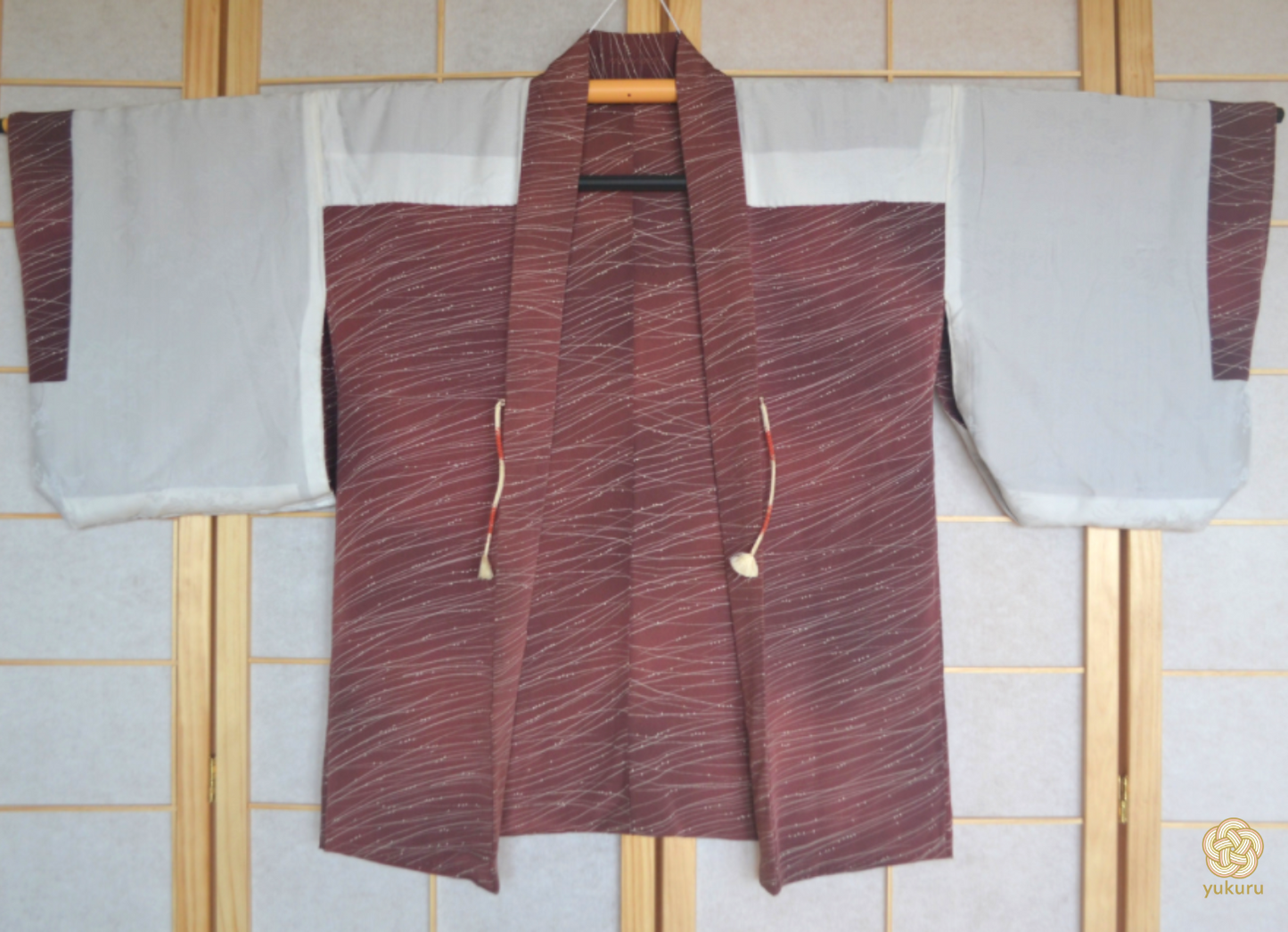 Haori Femme Vintage €76.90 - matsuba, bordeaux - 0019