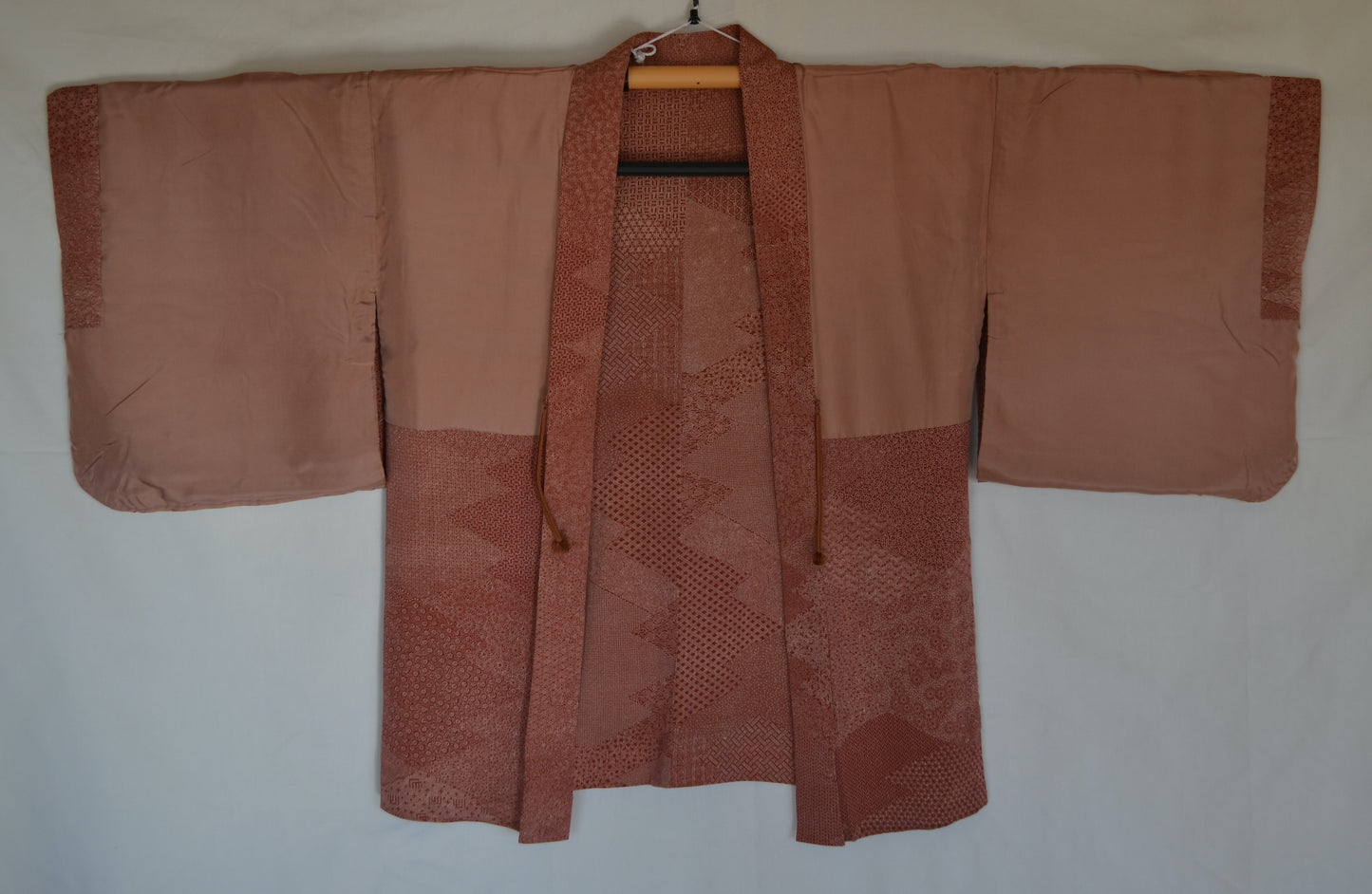 Haori Femme Vintage €94.50 - edo-komon, rouge - 0008