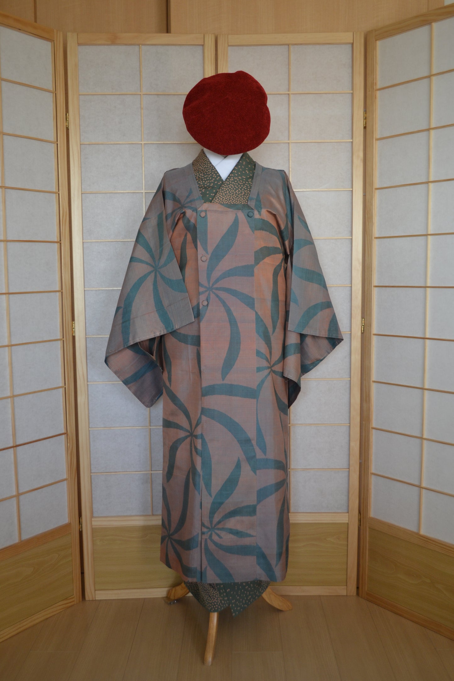 Michiyuki Coat Femme Vintage €119.50 - meisen(tsumugi), rose - 0009