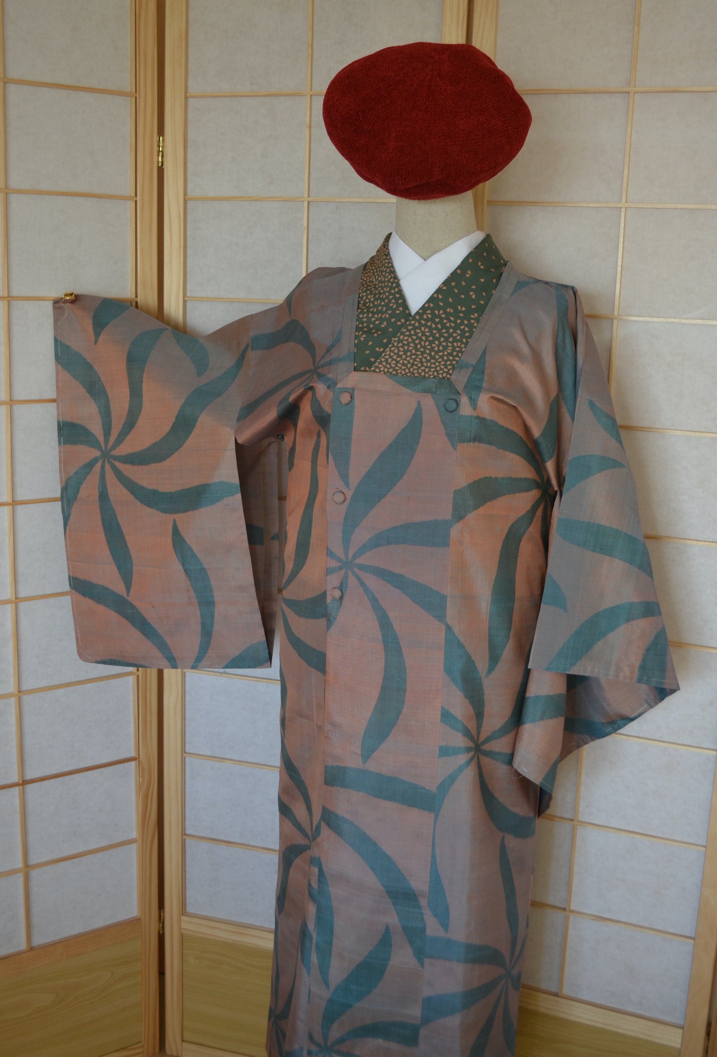 Michiyuki Coat Femme Vintage €119.50 - meisen(tsumugi), rose - 0009