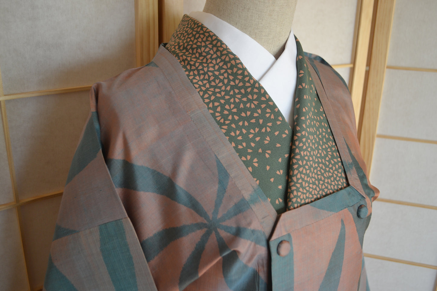Michiyuki Coat Femme Vintage €119.50 - meisen(tsumugi), rose - 0009
