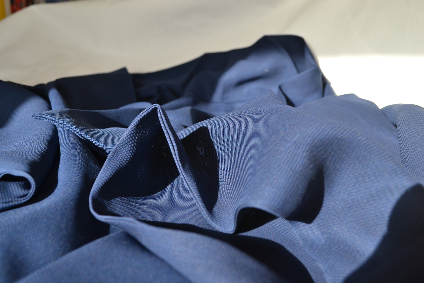 Haori Femme Vintage(tissu d'été) €89.50 - l'eau qui coule, bleu marine - 0007